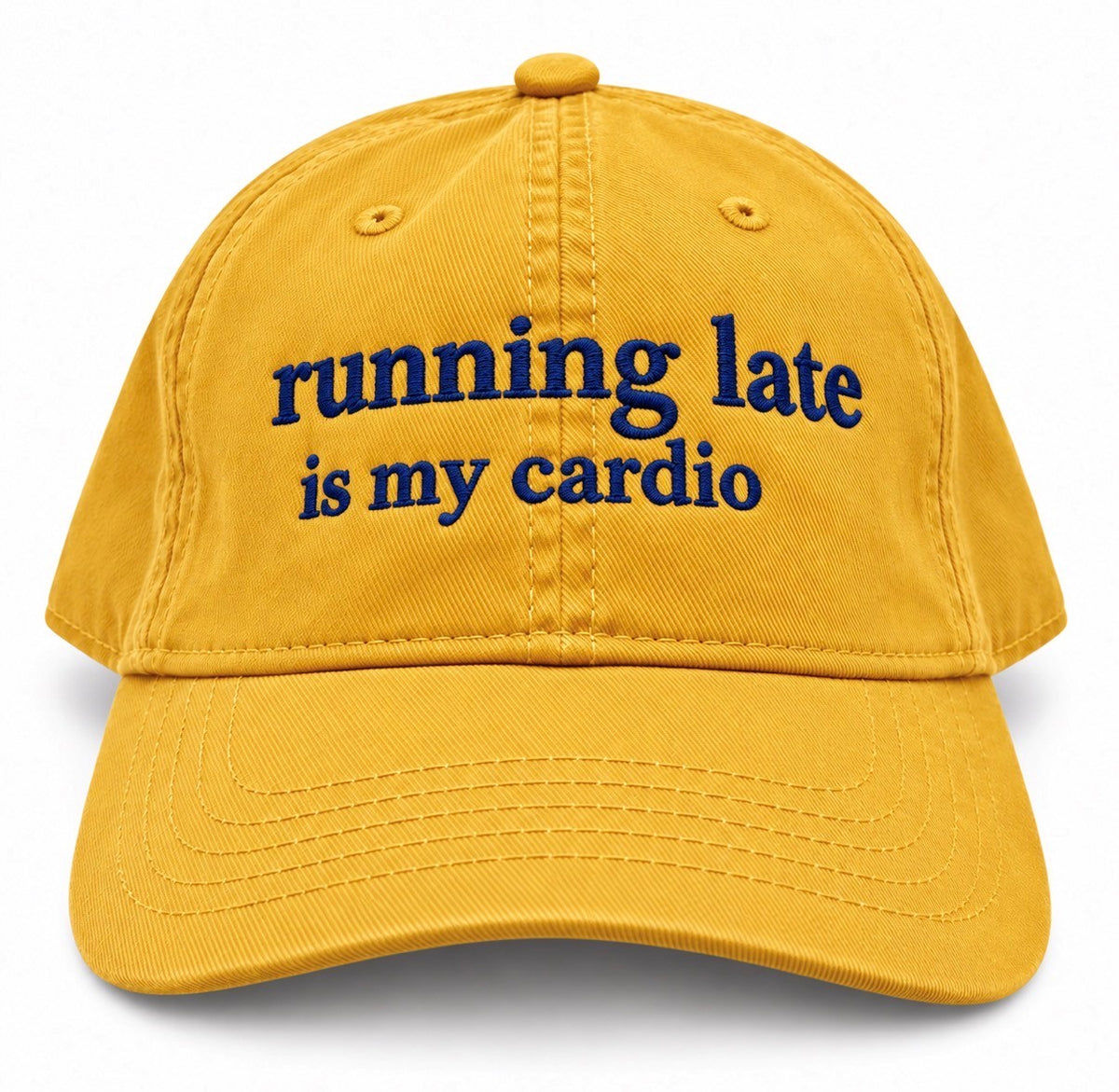 Running Late Is My Cardio