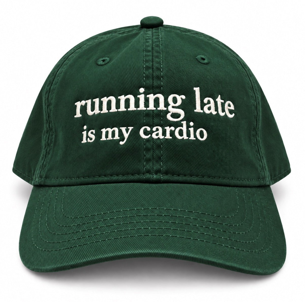 Running Late Is My Cardio